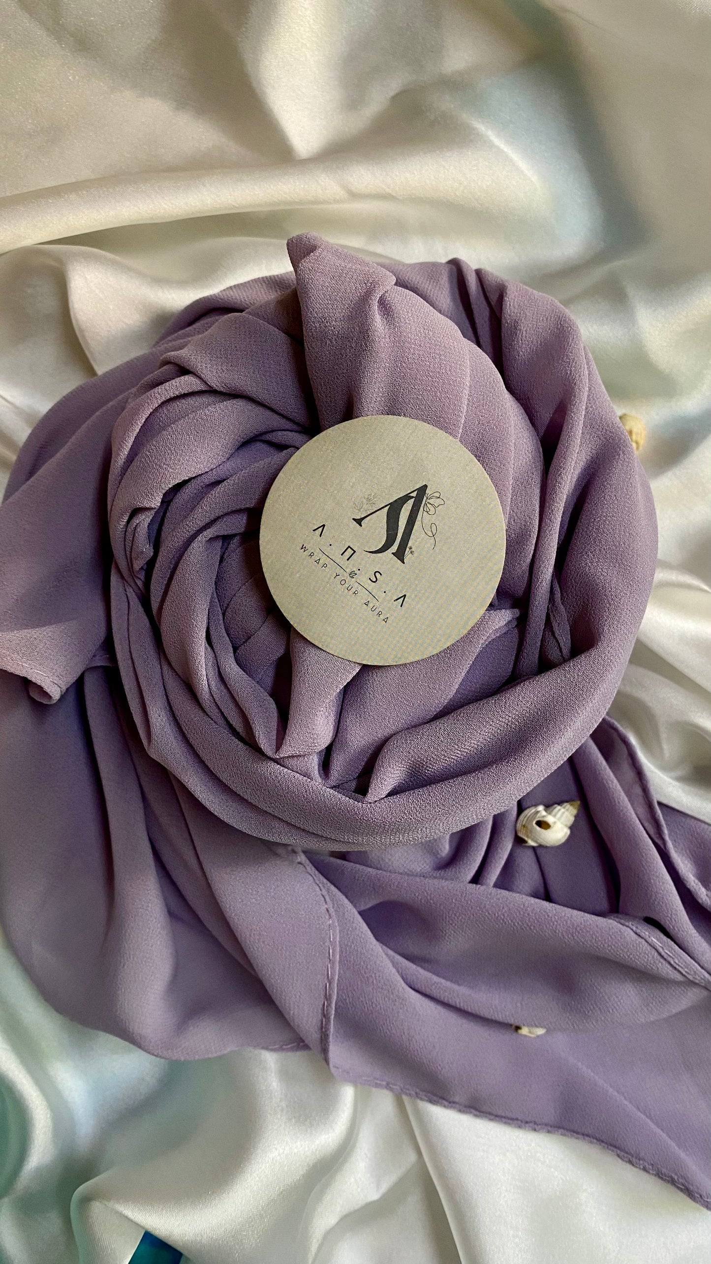 Chiffon Georgette-Lilac