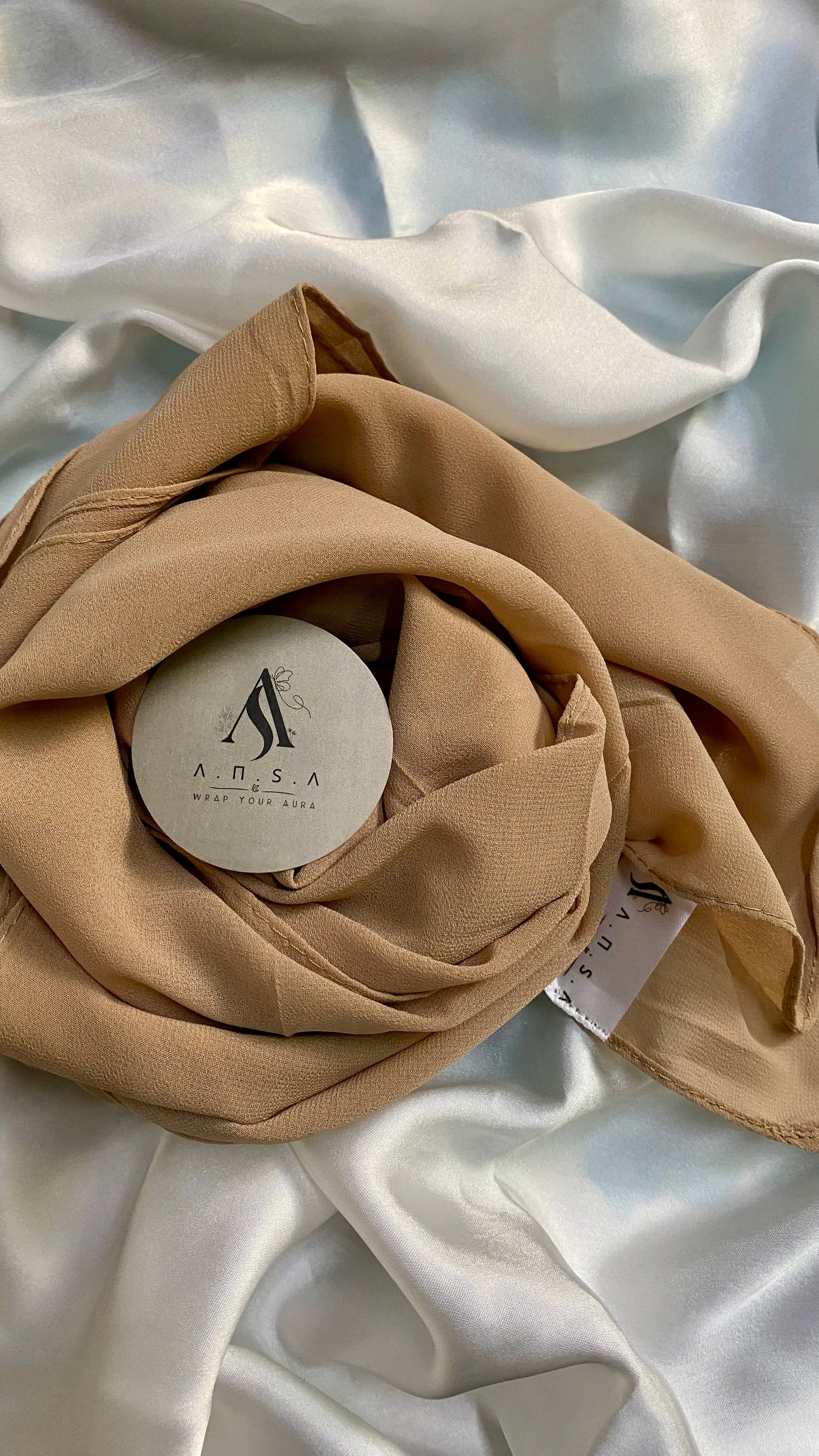 Chiffon Georgette-Toffee