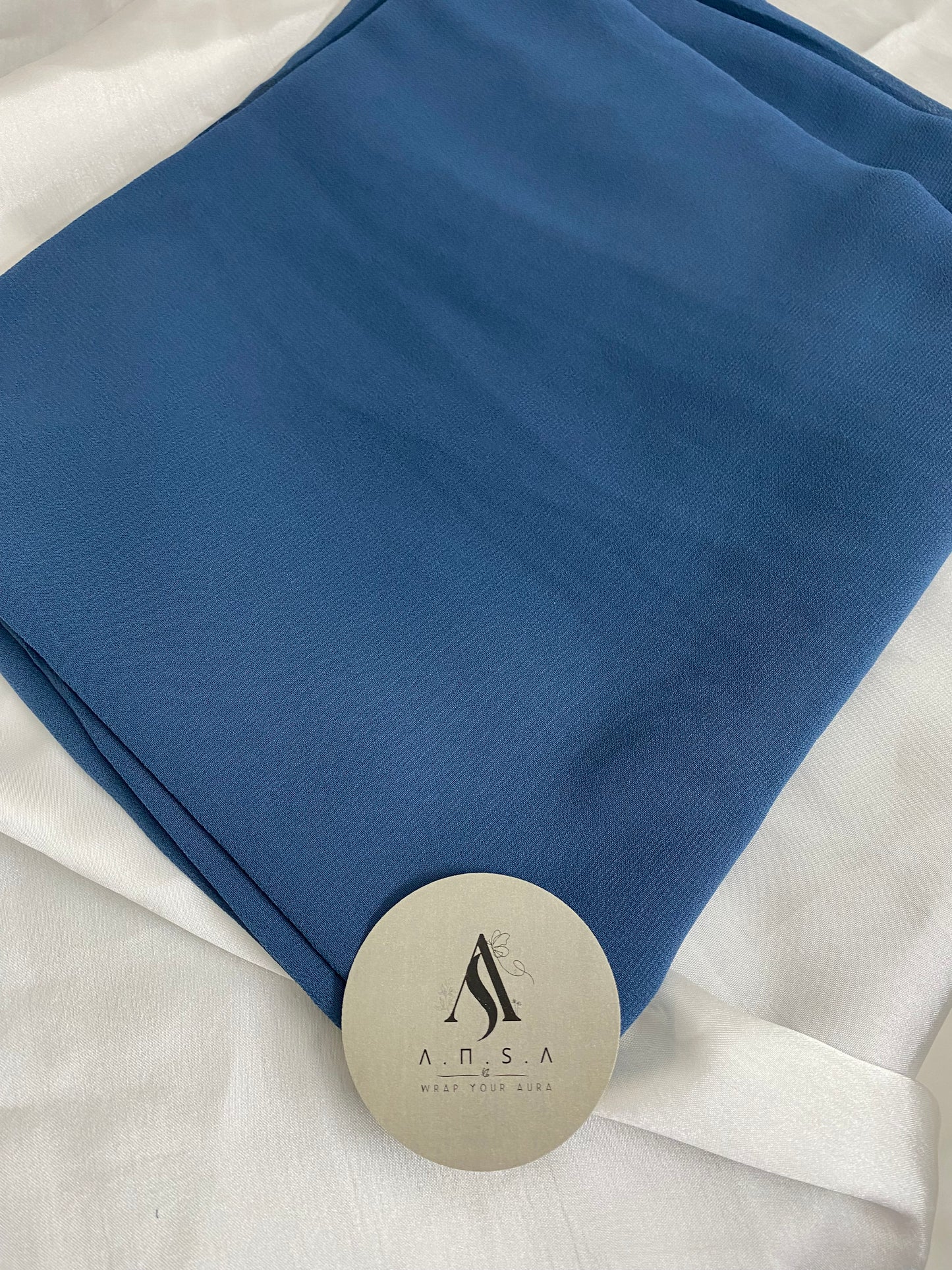 Chiffon Georgette - Denim