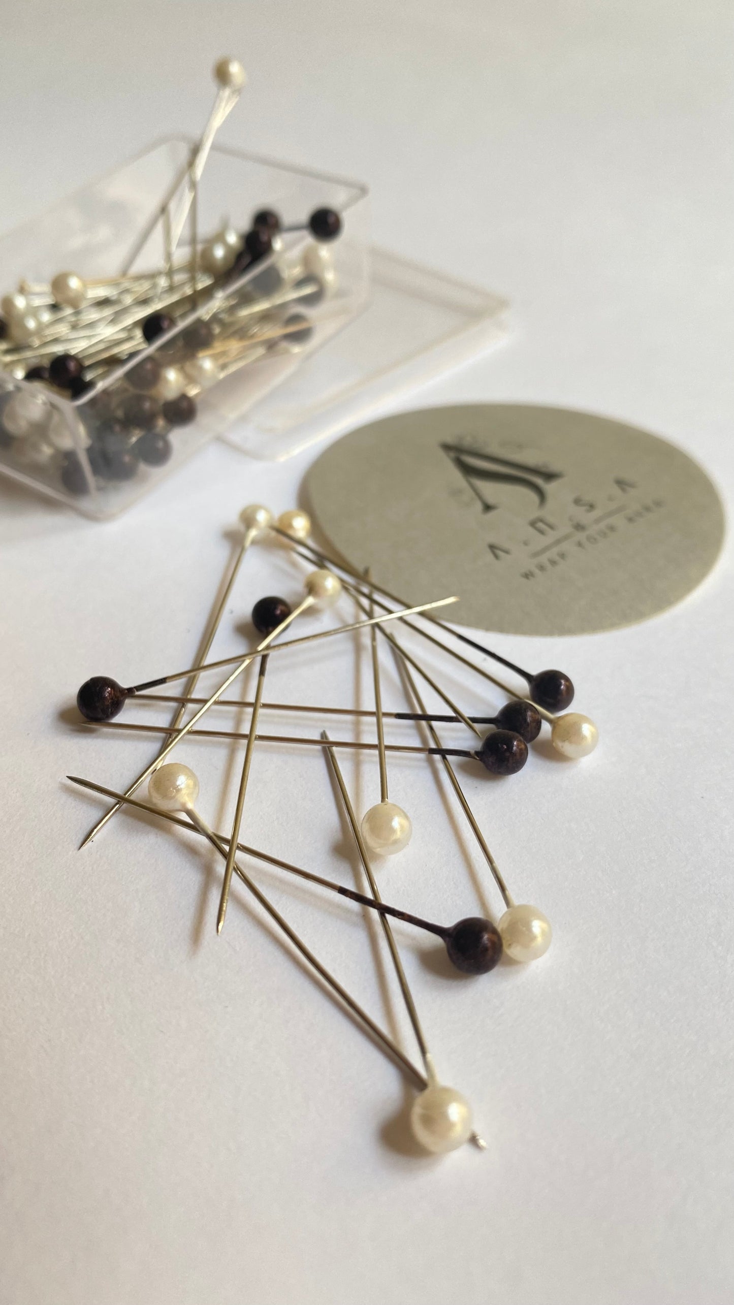 Pin Box- Black & White