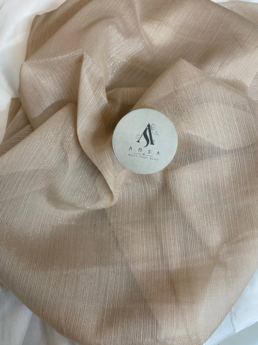 Luxury Zarri Chiffon-Beige