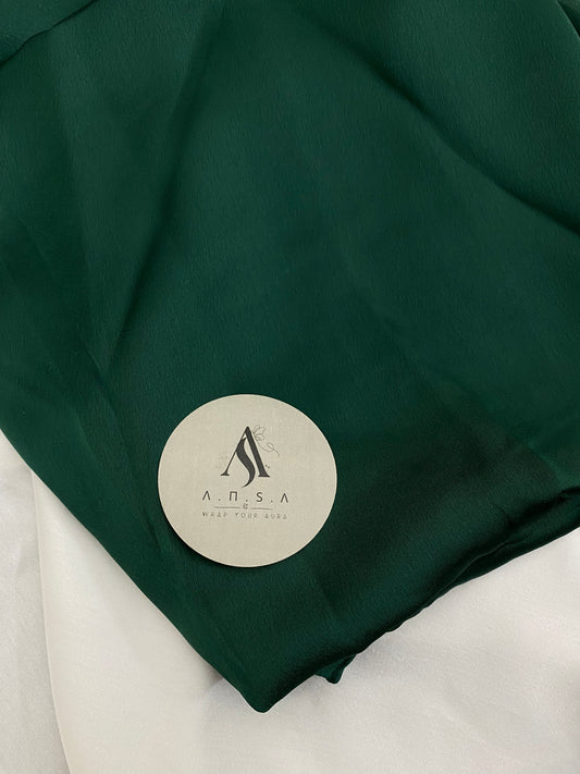 Opulent Silk-Teal Green