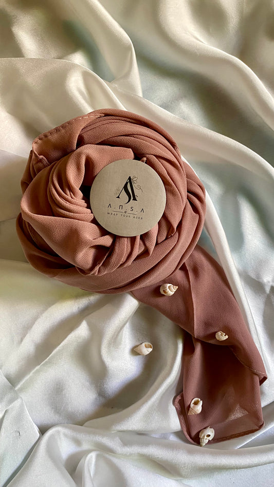 Chiffon georgette-Soft Tulip