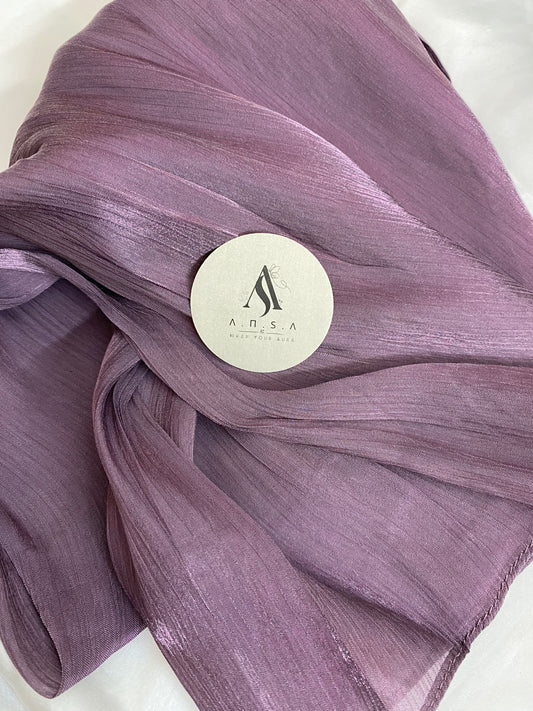 Organza Silk-Lavender
