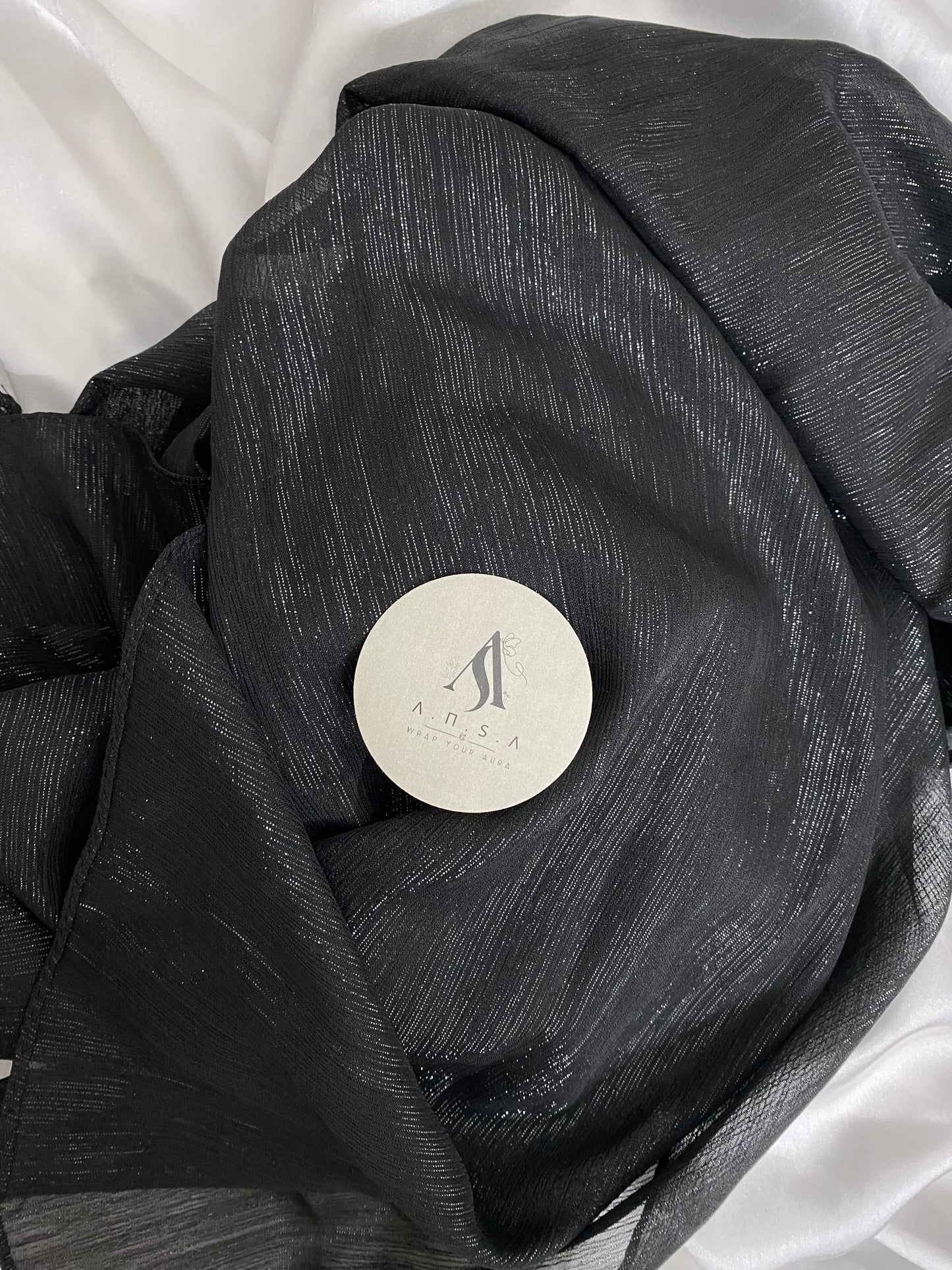 Luxury Zarri Chiffon-Black
