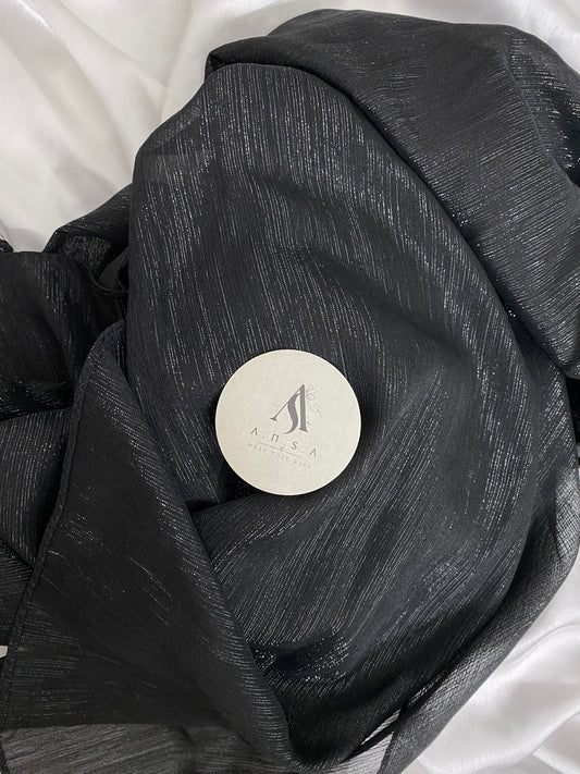 Luxury Zarri Chiffon-Black