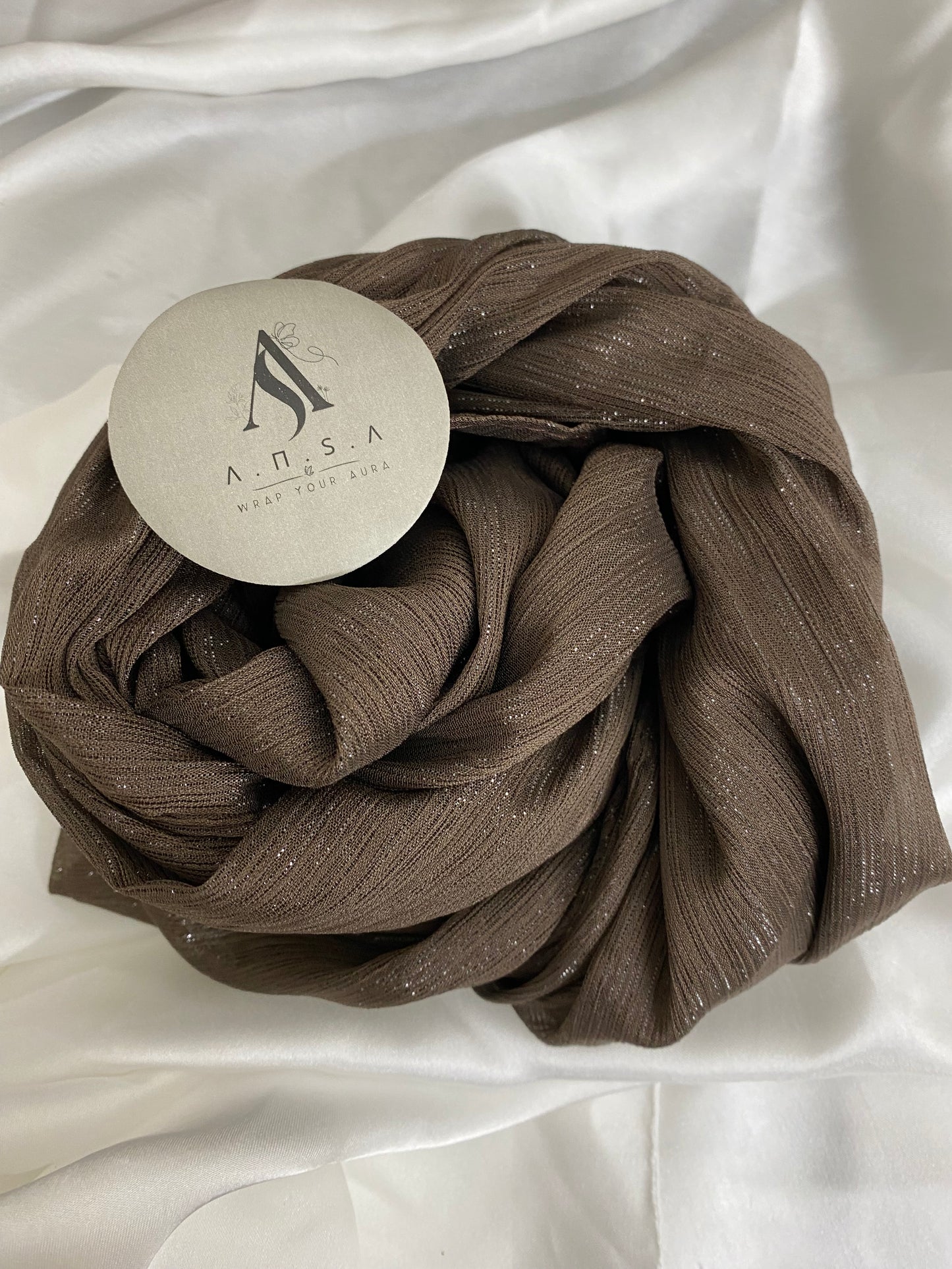 Luxury Zarri Chiffon-Brown