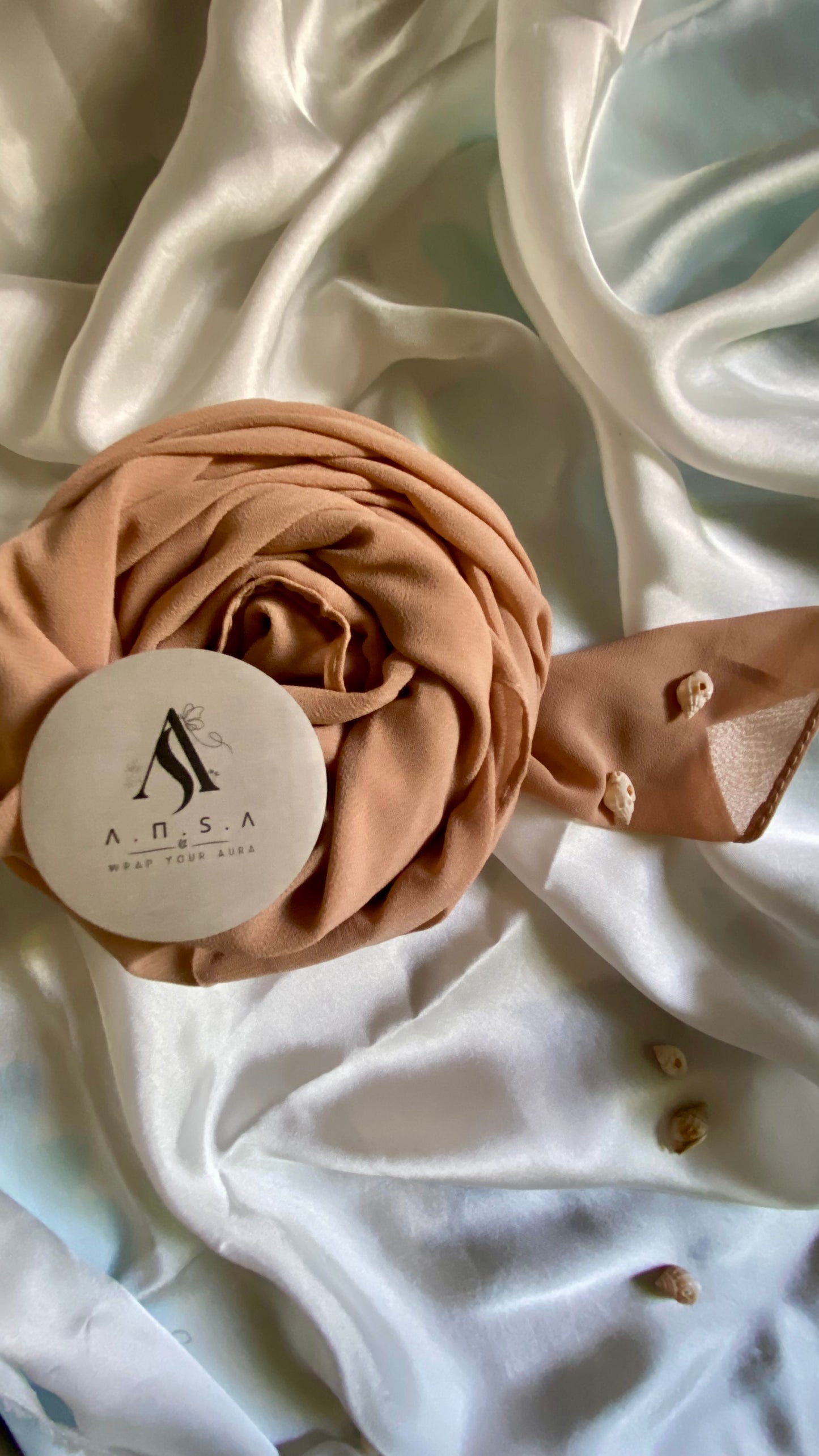 Chiffon Georgette-DeepBeige