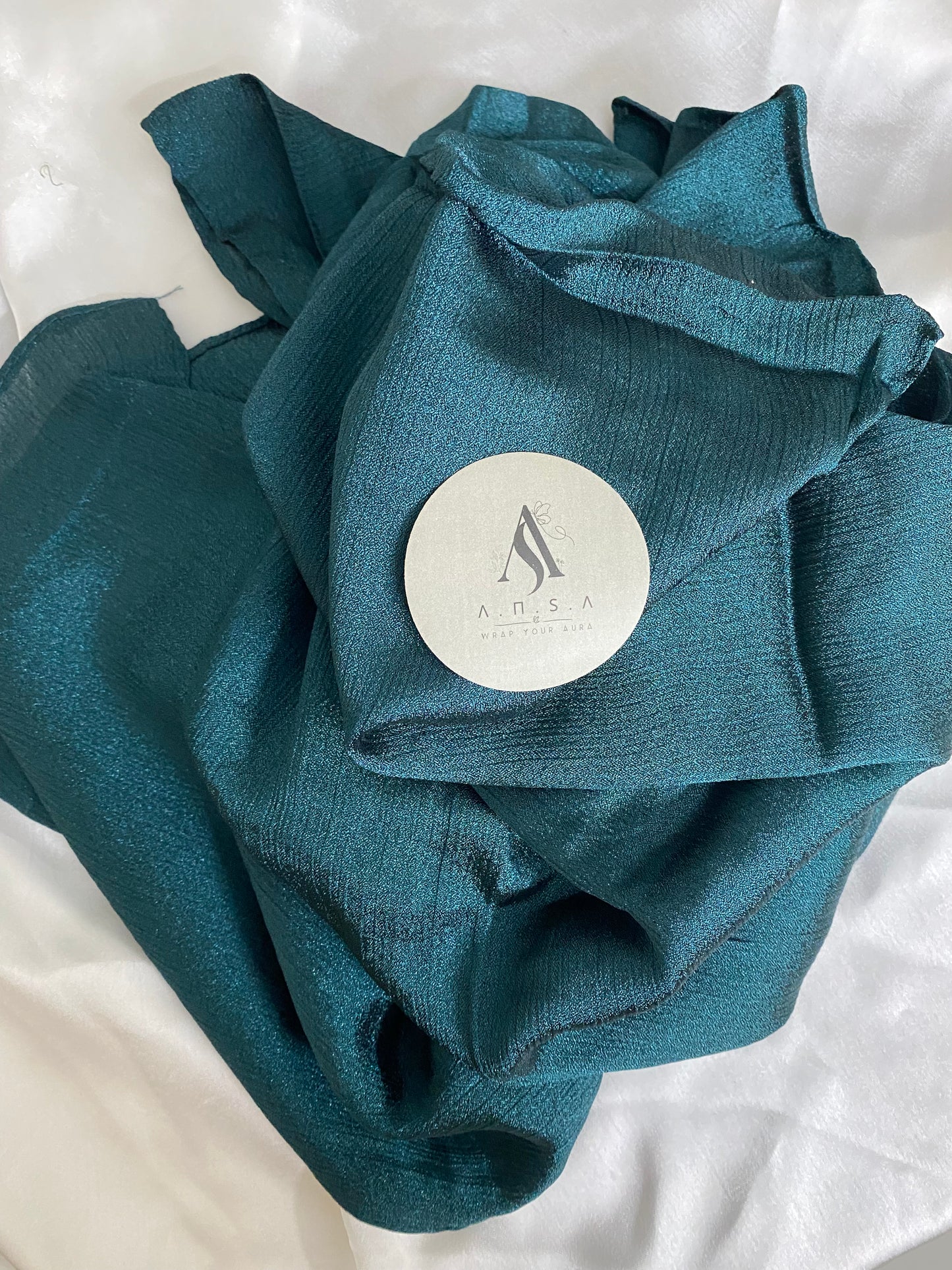 Luxe Crinckle-Emerald